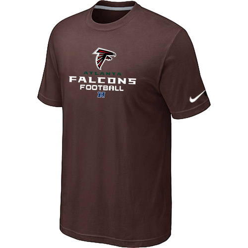 Nike Atlanta Falcons Critical Victory NFL T-Shirt - Brown